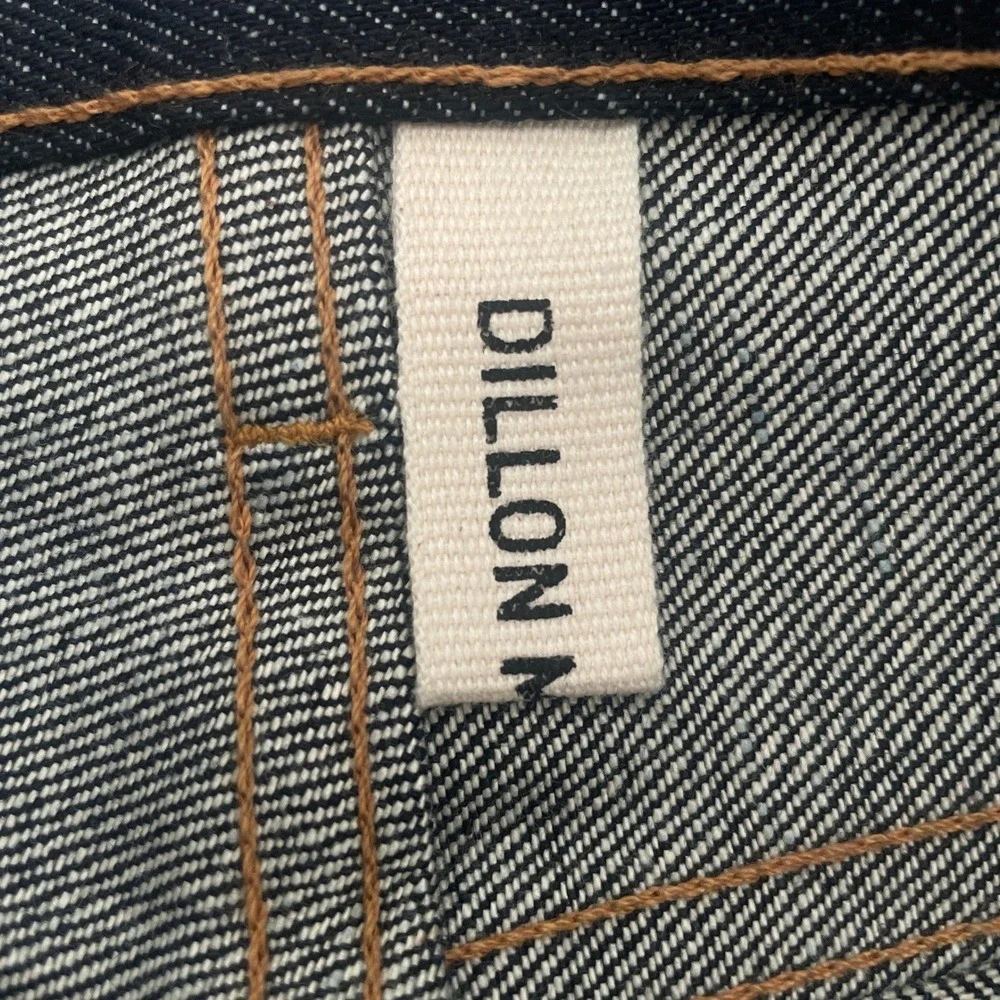 Dillon Montara Selvaged Denim Dark Raw Wash Straight Leg Blue Size‎ 28x32
